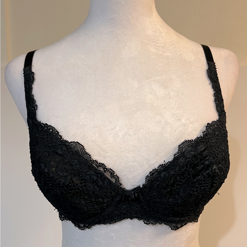 Vintage Victorias Secret Miracle Bra Push Up Bra In Size 34b